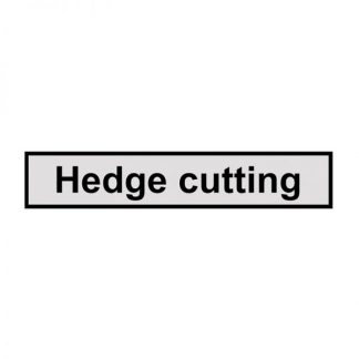hedge cutting