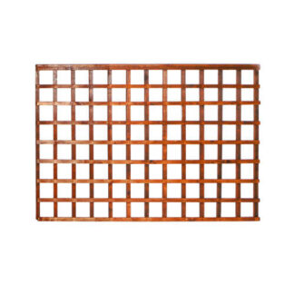 Brown square trellis