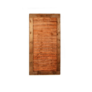 Treated Brown Lap Gate