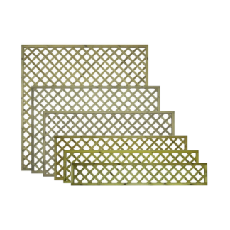 Diamond lattice trellis