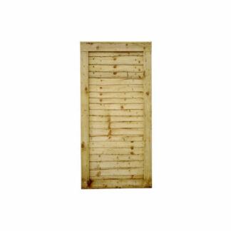 Green closeboard gate
