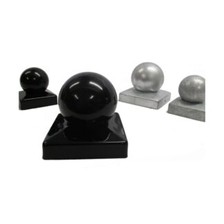 Fence Post Finial - Metal Ball Deisgn