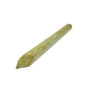 Peeled Round UC4 Fencing Stake - 100-125mm
