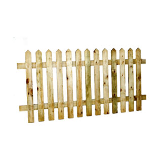 Picket Fence Panel - Pointed tops