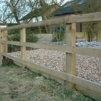 Post and Rail Fence