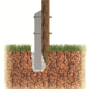 Concrete Fence Post Repair Spur - Image 2