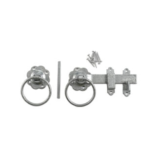 Ring latch for gate