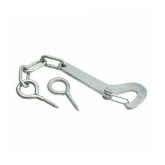 Galvanised Safety Gate Hook & Eye - 150mm