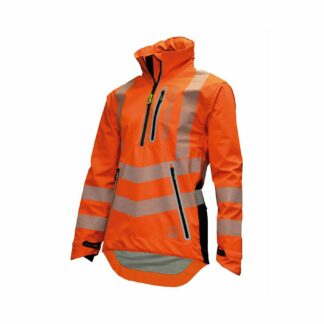 ARBORTEC Breathedry Waterproof Smock - Hi Vis Orange