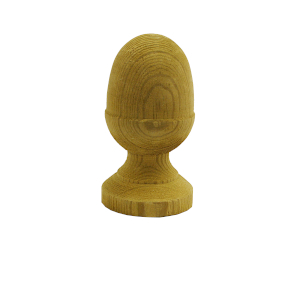 acorn fence post finial