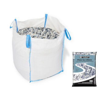 Decorative Chippings – Polar Ice