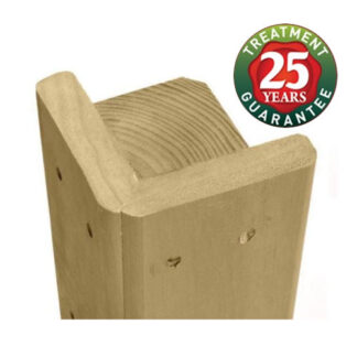 Jacksons Slotted Corner Fence Post