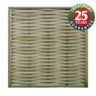 JACKSONS Woven Fence Panel - 1.83 x 1.83m