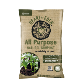 Heart of Eden Peat Free Compost 50 Litre