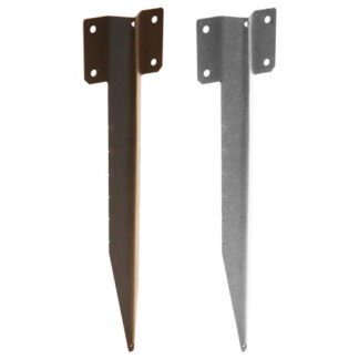 Single Sleeper Straight Support Spike – Brown or Galv