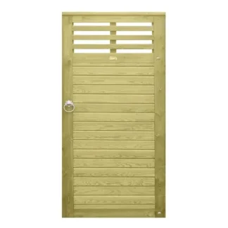 Jacksons Fencing Canterbury Combi Gate RH 1780mmx1000mm + Fittings